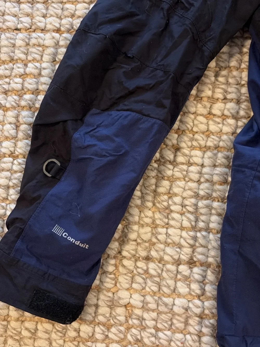 Mountain Hardwear Jacket Mens Large Blue Hooded Insulated Ski Parka Conduit